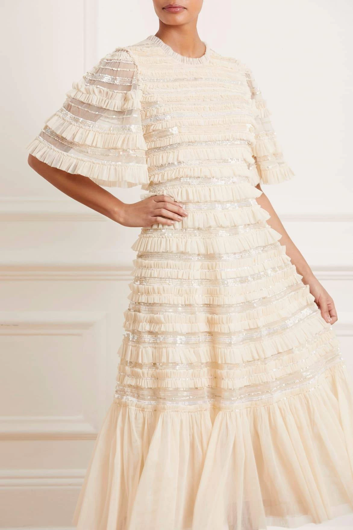 Needle & Thread Holding LTD Nancy Frill Ballerina Dress 3 Needle & Thread Holding LTD Nancy Frill Ballerina Dress