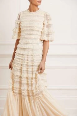 Needle & Thread Holding LTD Nancy Frill Gown 11 Needle & Thread Holding LTD Nancy Frill Gown