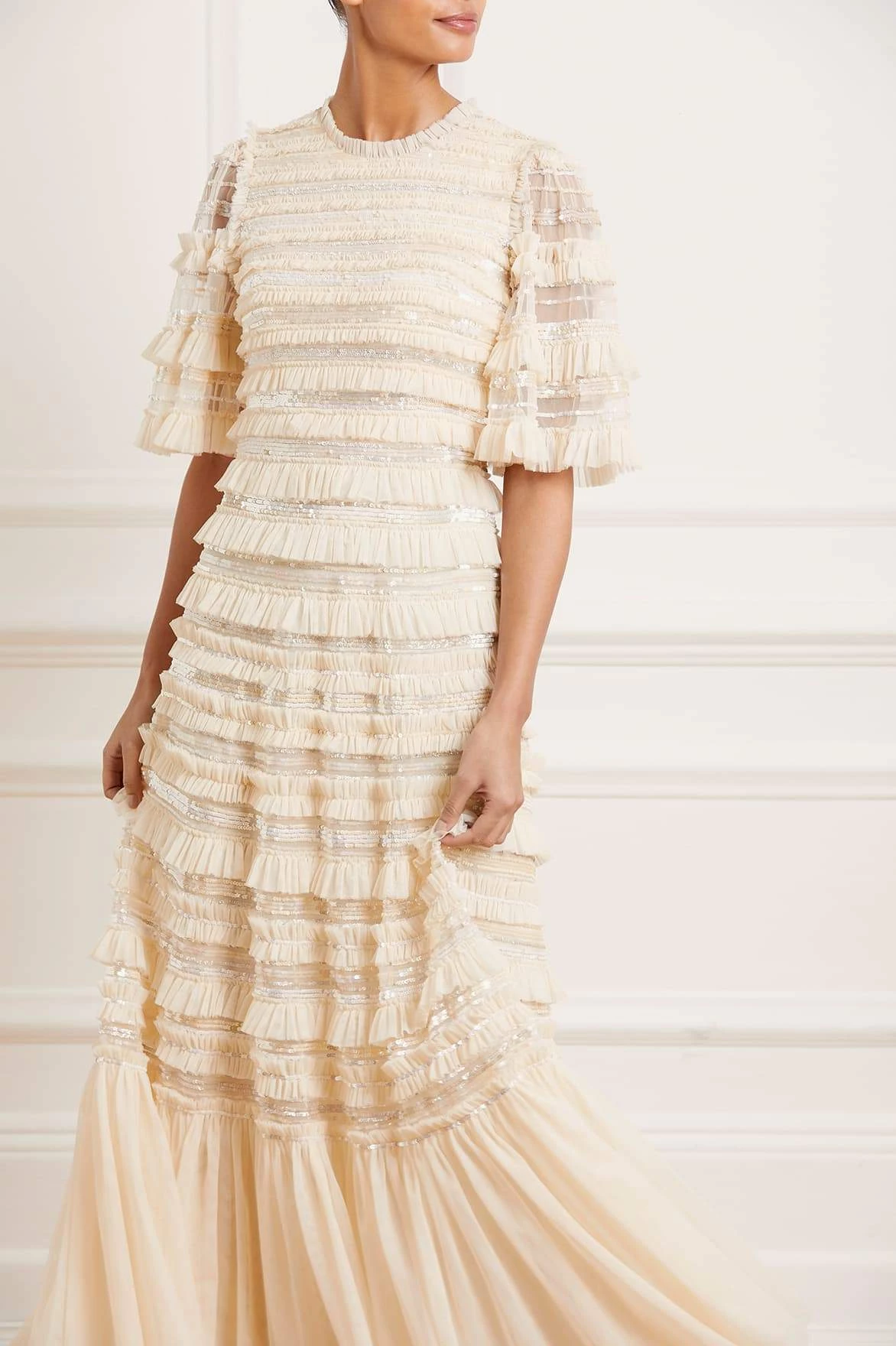 Needle & Thread Holding LTD Nancy Frill Gown 3 Needle & Thread Holding LTD Nancy Frill Gown