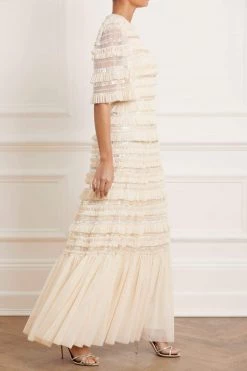 Needle & Thread Holding LTD Nancy Frill Gown 12 Needle & Thread Holding LTD Nancy Frill Gown