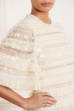 Needle & Thread Holding LTD Nancy Frill Gown 14 Needle & Thread Holding LTD Nancy Frill Gown