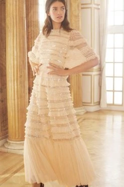 Needle & Thread Holding LTD Nancy Frill Gown 17 Needle & Thread Holding LTD Nancy Frill Gown