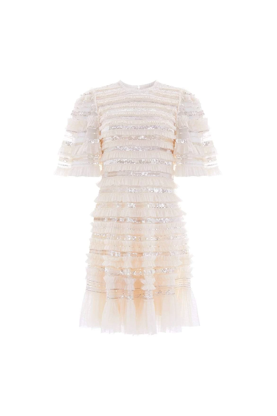 Needle & Thread Holding LTD Nancy Frill Mini Dress All - Womenswear 6 Needle & Thread Holding LTD Nancy Frill Mini Dress All - Womenswear