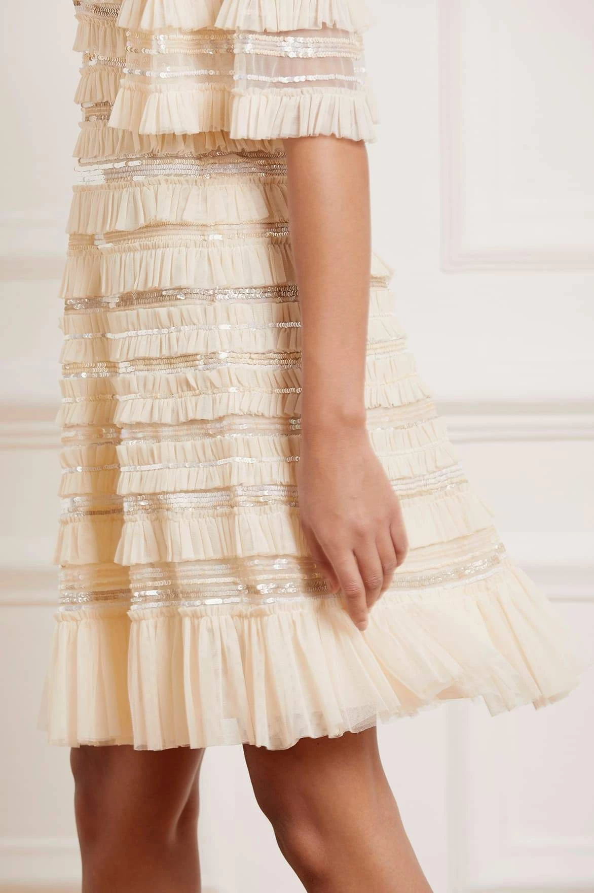 Needle & Thread Holding LTD Nancy Frill Mini Dress All - Womenswear 4 Needle & Thread Holding LTD Nancy Frill Mini Dress All - Womenswear