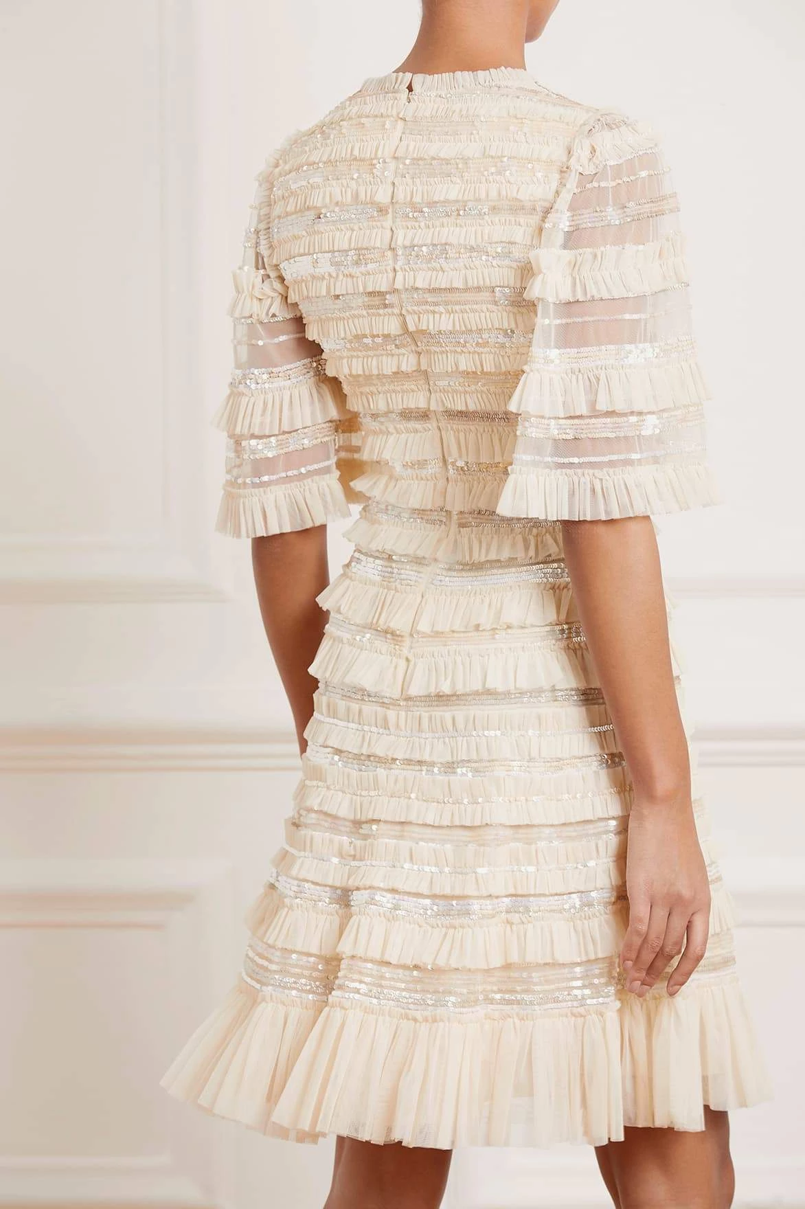 Needle & Thread Holding LTD Nancy Frill Mini Dress All - Womenswear 5 Needle & Thread Holding LTD Nancy Frill Mini Dress All - Womenswear