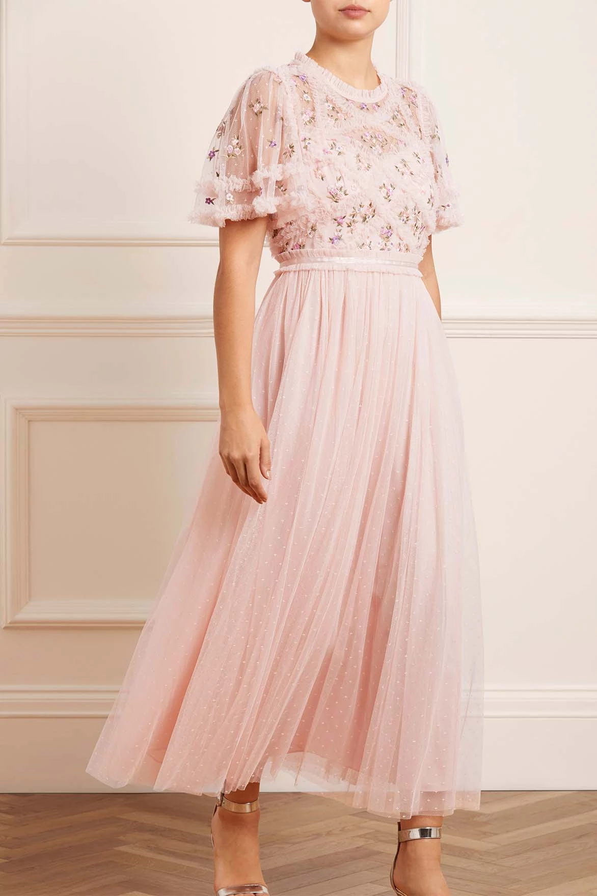 Needle & Thread Holding LTD All - Womenswear Ophelia Bodice Ankle Gown 1 Needle & Thread Holding LTD All - Womenswear Ophelia Bodice Ankle Gown