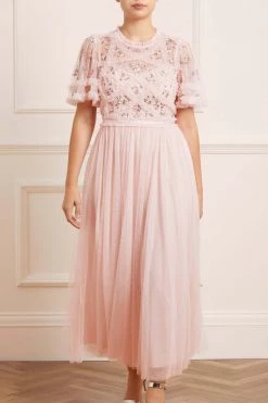 Needle & Thread Holding LTD All - Womenswear Ophelia Bodice Ankle Gown 10 Needle & Thread Holding LTD All - Womenswear Ophelia Bodice Ankle Gown