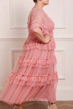 Needle & Thread Holding LTD All - Womenswear Peaches Smocked Ankle Gown