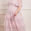 Needle & Thread Holding LTD Peaches Smocked Ankle Gown All - Womenswear