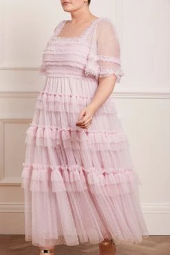 Needle & Thread Holding LTD Peaches Smocked Ankle Gown All - Womenswear