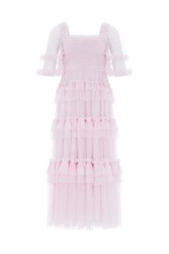 Needle & Thread Holding LTD Peaches Smocked Ankle Gown All - Womenswear