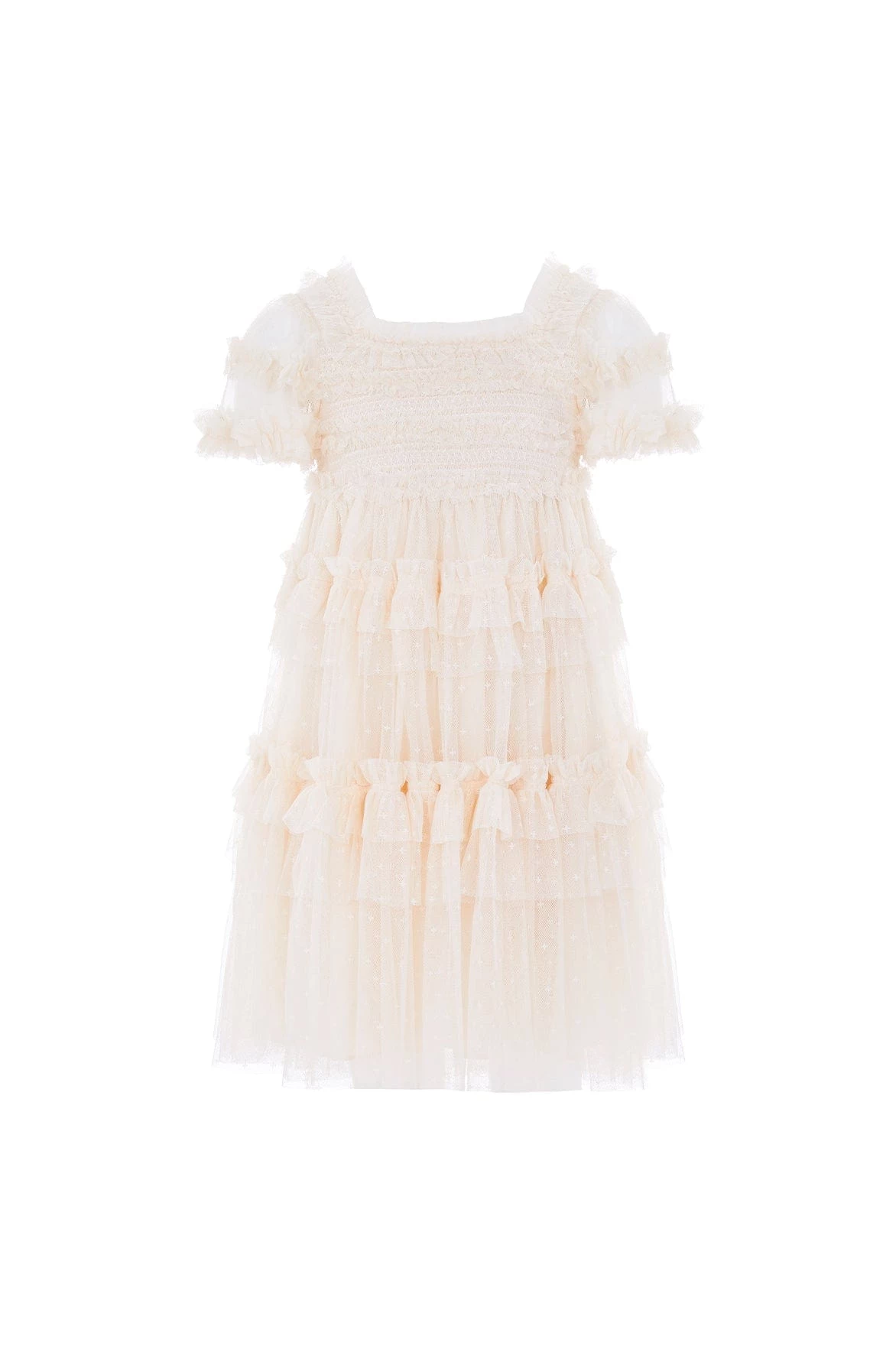 Needle & Thread Holding LTD Peaches Smocked Kids Dress 2 Needle & Thread Holding LTD Peaches Smocked Kids Dress