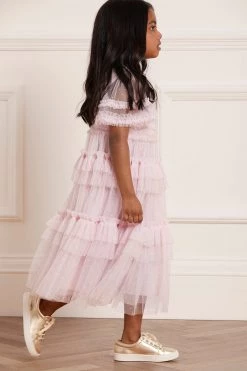 Needle & Thread Holding LTD All-Kids Peaches Smocked Kids Dress