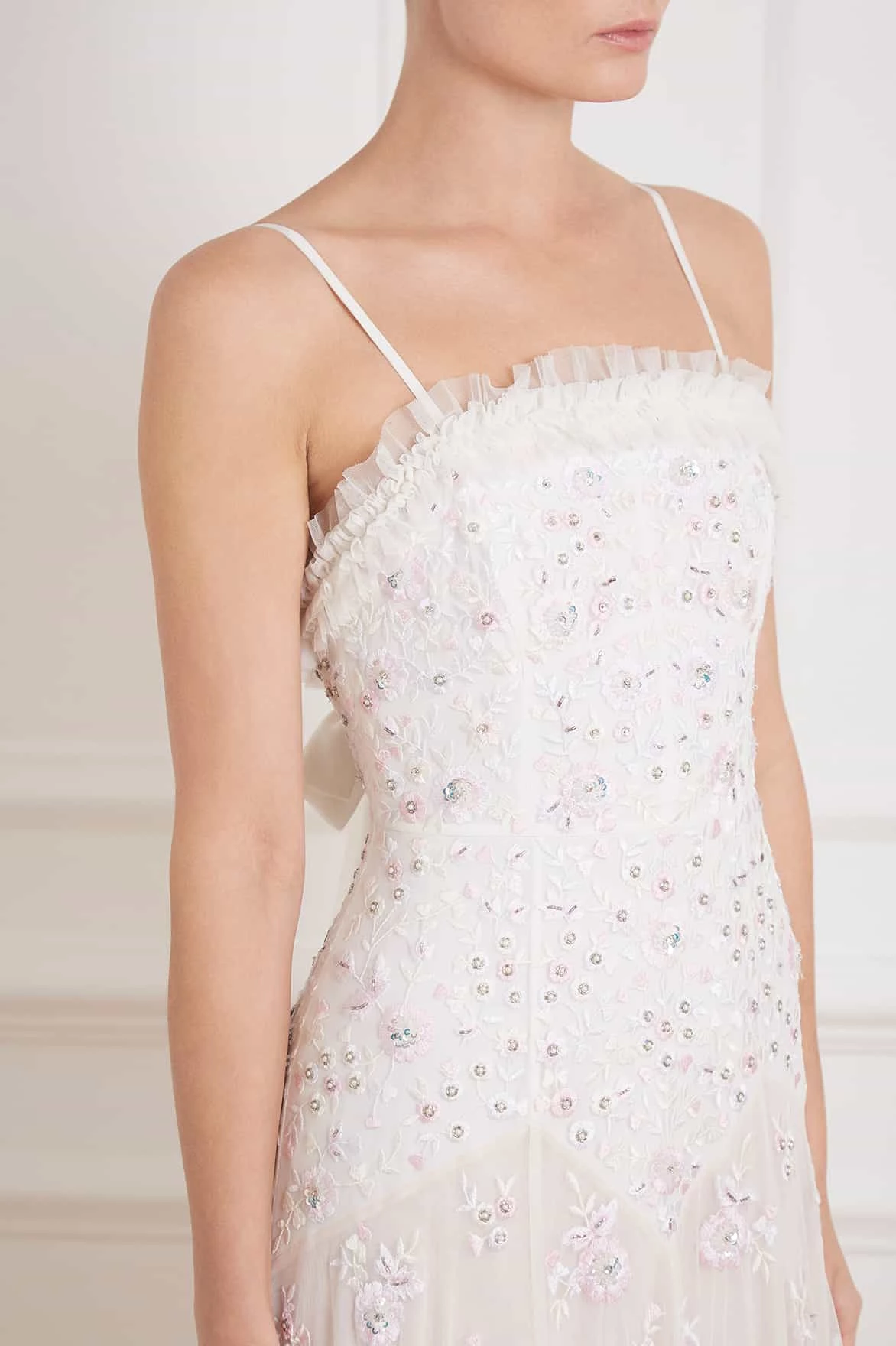 Needle & Thread Holding LTD Pearl Rose Cami Bridal Gown 4 Needle & Thread Holding LTD Pearl Rose Cami Bridal Gown