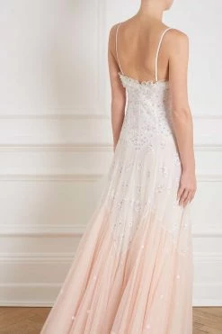 Needle & Thread Holding LTD Pearl Rose Cami Bridal Gown 16 Needle & Thread Holding LTD Pearl Rose Cami Bridal Gown