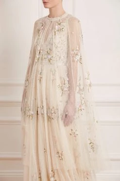 Needle & Thread Holding LTD Petunia Midaxi Cape