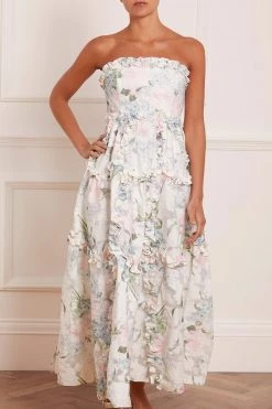 Needle & Thread Holding LTD Posy Blossom Corset Ankle Gown All - Womenswear 12 Needle & Thread Holding LTD Posy Blossom Corset Ankle Gown All - Womenswear