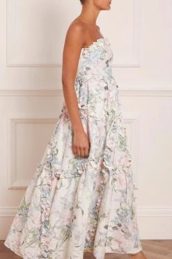 Needle & Thread Holding LTD Posy Blossom Corset Ankle Gown All - Womenswear 16 Needle & Thread Holding LTD Posy Blossom Corset Ankle Gown All - Womenswear