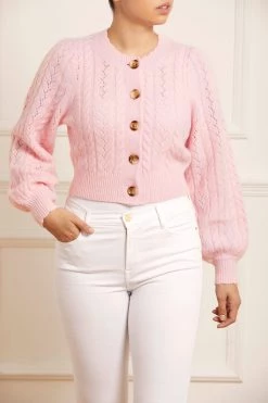Needle & Thread Holding LTD Pretty Cable Short Cardigan All - Womenswear