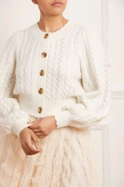 Needle & Thread Holding LTD All - Womenswear Pretty Cable Short Cardigan