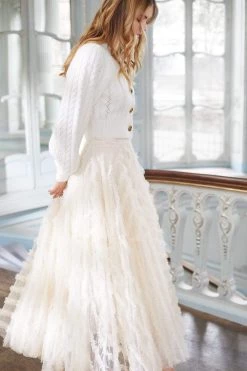 Needle & Thread Holding LTD All - Womenswear Pretty Cable Short Cardigan