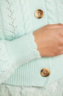 Needle & Thread Holding LTD All - Womenswear Pretty Cable Short Cardigan