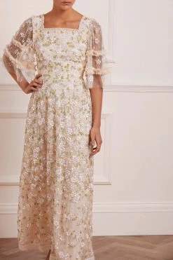 Needle & Thread Holding LTD Pretty Petals Ankle Gown