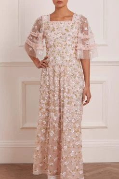 Needle & Thread Holding LTD Pretty Petals Ankle Gown