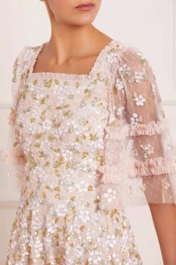 Needle & Thread Holding LTD Pretty Petals Ankle Gown