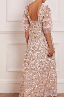 Needle & Thread Holding LTD Pretty Petals Ankle Gown