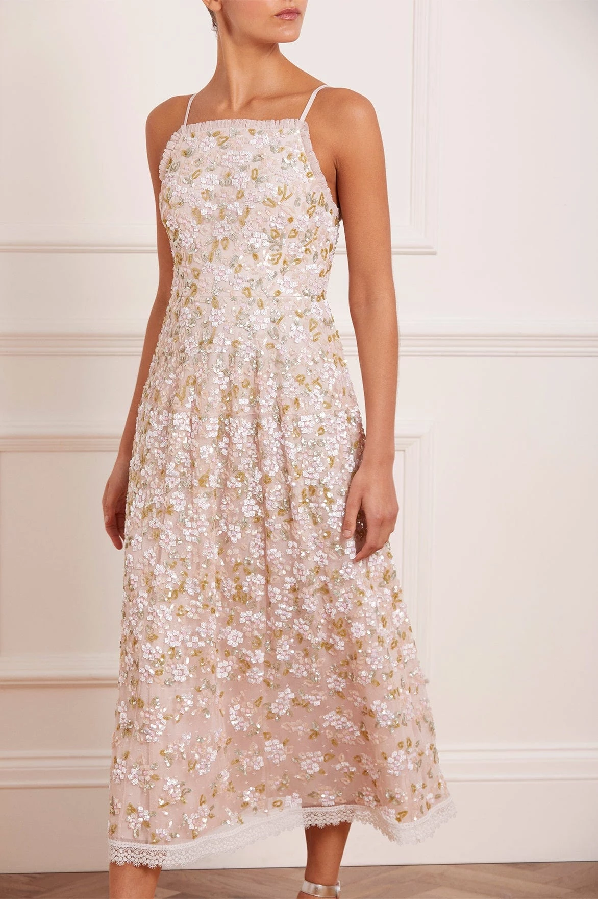 Needle & Thread Holding LTD Pretty Petals Bib Ballerina Dress 1 Needle & Thread Holding LTD Pretty Petals Bib Ballerina Dress