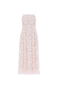 Needle & Thread Holding LTD Pretty Petals Bib Ballerina Dress