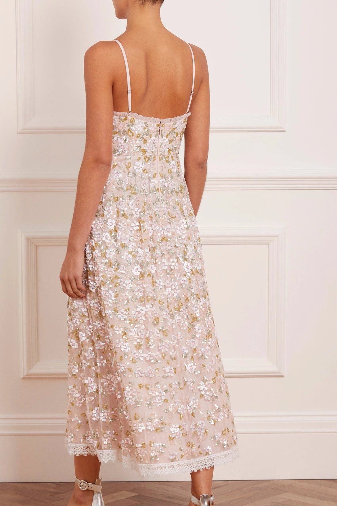 Needle & Thread Holding LTD Pretty Petals Bib Ballerina Dress 8 Needle & Thread Holding LTD Pretty Petals Bib Ballerina Dress