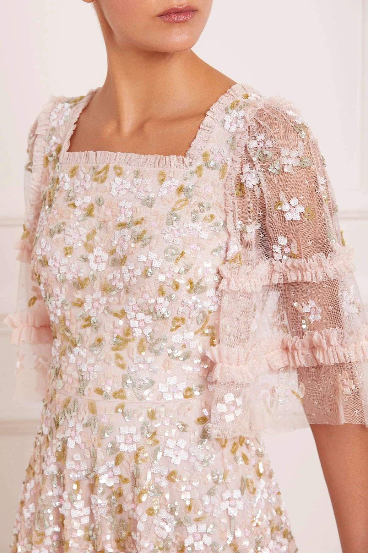 Needle & Thread Holding LTD All - Womenswear Pretty Petals Micro Mini Dress 4 Needle & Thread Holding LTD All - Womenswear Pretty Petals Micro Mini Dress