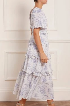 Needle & Thread Holding LTD New Arrivals Rambling Roses Cotton Ankle Gown