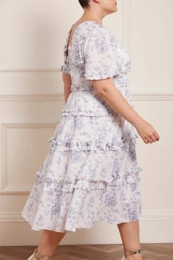 Needle & Thread Holding LTD New Arrivals Rambling Roses Cotton Midaxi Dress