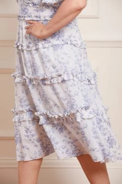 Needle & Thread Holding LTD New Arrivals Rambling Roses Cotton Midaxi Dress