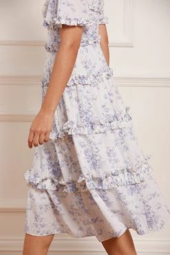 Needle & Thread Holding LTD New Arrivals Rambling Roses Cotton Midaxi Dress