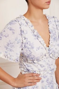 Needle & Thread Holding LTD New Arrivals Rambling Roses Cotton Midaxi Dress