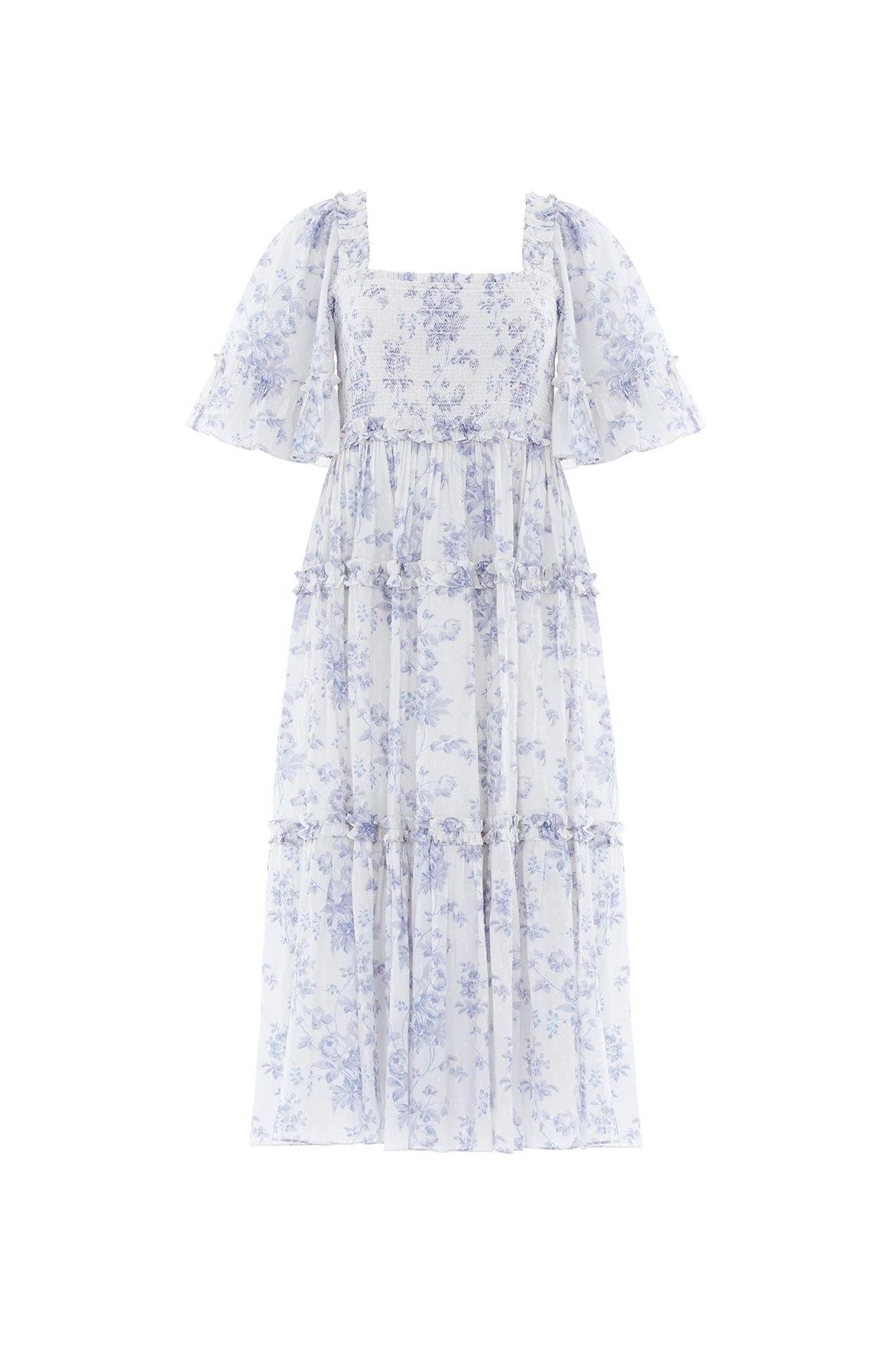 Needle & Thread Holding LTD Rambling Roses Cotton Smocked Midaxi Dress New Arrivals 2 Needle & Thread Holding LTD Rambling Roses Cotton Smocked Midaxi Dress New Arrivals