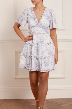 Needle & Thread Holding LTD New Arrivals Rambling Roses Cotton Micro Mini Dress 10 Needle & Thread Holding LTD New Arrivals Rambling Roses Cotton Micro Mini Dress