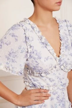 Needle & Thread Holding LTD New Arrivals Rambling Roses Cotton Micro Mini Dress 14 Needle & Thread Holding LTD New Arrivals Rambling Roses Cotton Micro Mini Dress