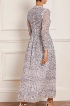 Needle & Thread Holding LTD Ribbon Lace Long Sleeve Ankle Gown New Arrivals 16 Needle & Thread Holding LTD Ribbon Lace Long Sleeve Ankle Gown New Arrivals