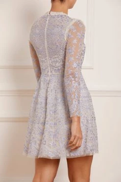 Needle & Thread Holding LTD Ribbon Lace Long Sleeve Micro Mini Dress New Arrivals 15 Needle & Thread Holding LTD Ribbon Lace Long Sleeve Micro Mini Dress New Arrivals