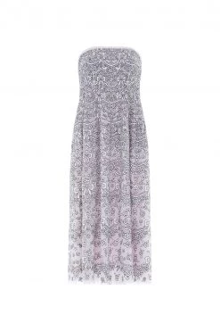 Needle & Thread Holding LTD Ribbon Lace Strapless Corset Ballerina Dress