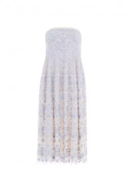 Needle & Thread Holding LTD Ribbon Lace Strapless Corset Ballerina Dress New Arrivals