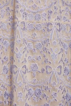 Needle & Thread Holding LTD Ribbon Lace Strapless Corset Ballerina Dress New Arrivals