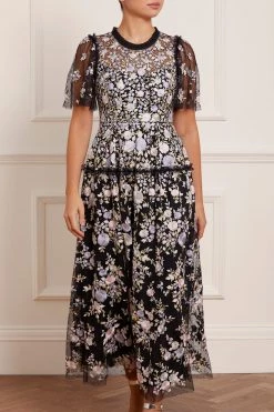 Needle & Thread Holding LTD Rose Dream Ankle Gown