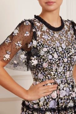 Needle & Thread Holding LTD Rose Dream Ankle Gown