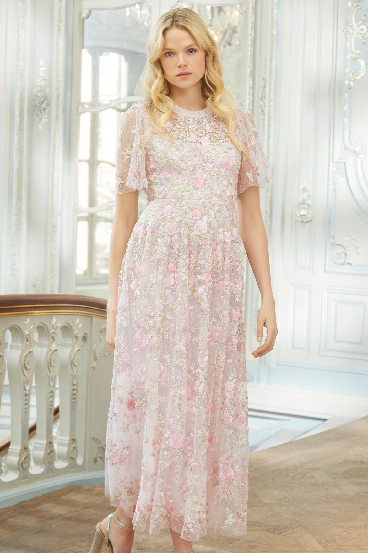 Needle & Thread Holding LTD New Arrivals Rose Dream Ankle Gown 9 Needle & Thread Holding LTD New Arrivals Rose Dream Ankle Gown